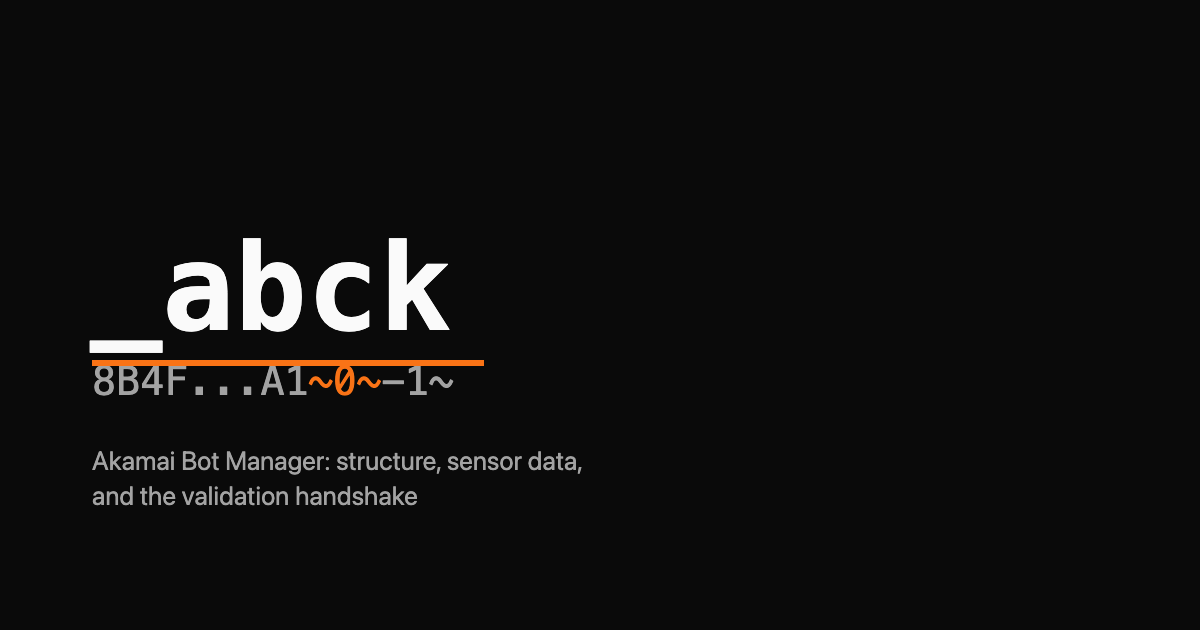 The string _abck rendered as a monospace wordmark with one tilde-zero segment highlighted in orange