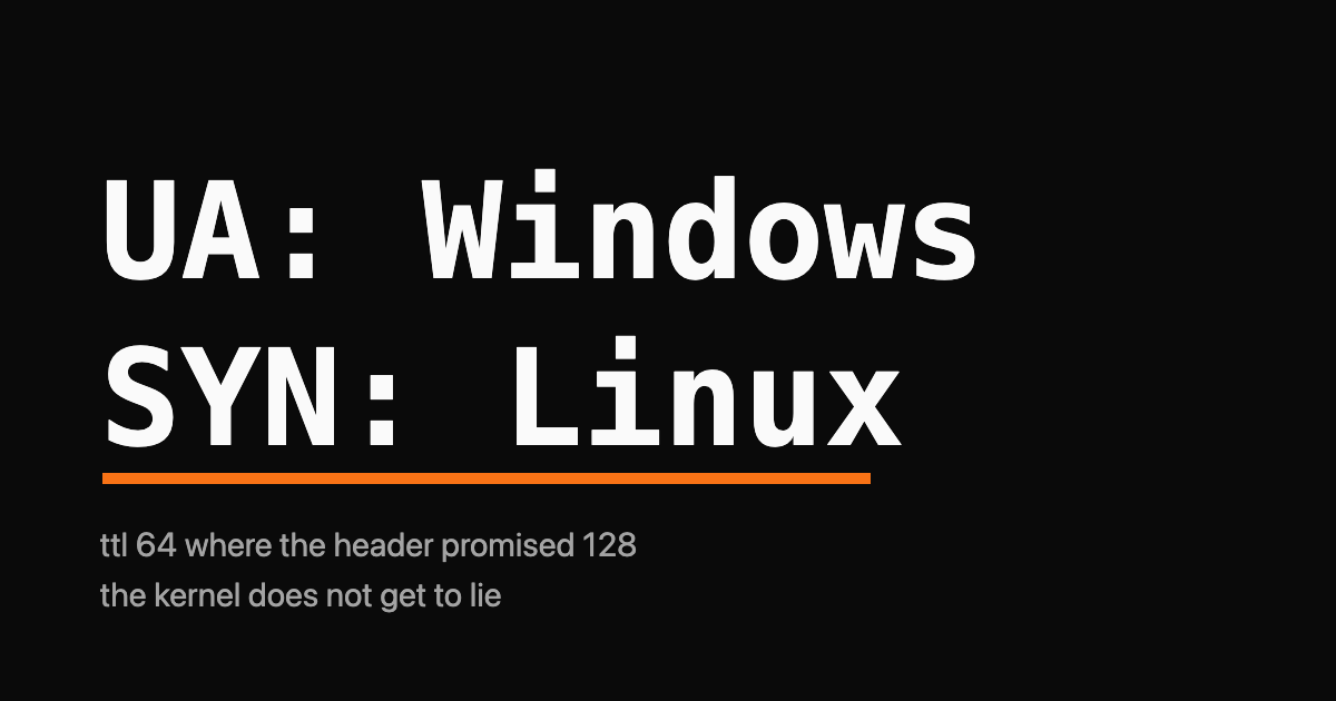 Two diverging labels, Windows and Linux, joined by a question mark, over a dark background